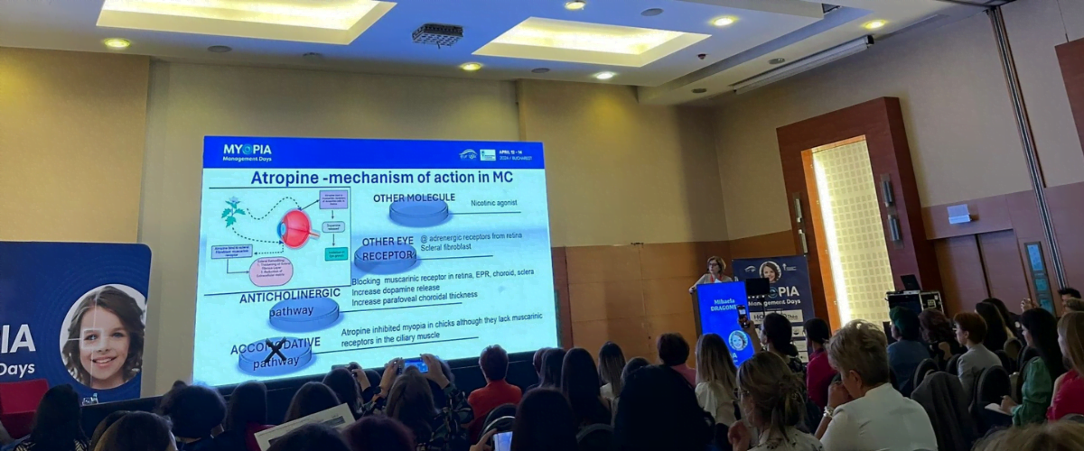 Simpozionului Myopia Management Days - Evaluarea vederii binoculare in managementul miopiei